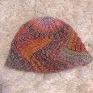 Missoni style knit Winter Hat